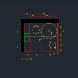 CAD图纸-北京朗琴園E型施工图
