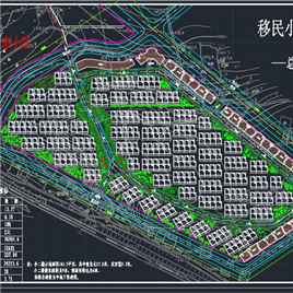 1套CAD小区详细规划图