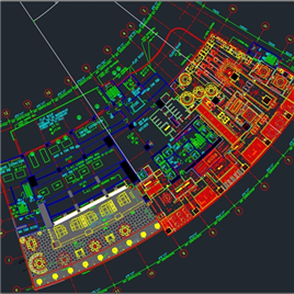 CAD图纸-香港中文大学茶餐厅（施工图）