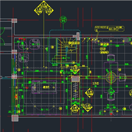 CAD图纸-成都国建新城A2-a户型示范单位施工图