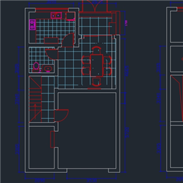 CAD图纸-别墅装修设计图