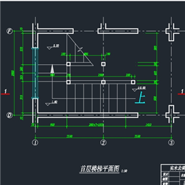 CAD图纸 -实木北美式别墅工程