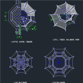 CAD图纸-古亭建筑图