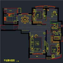 CAD图纸-上海凯德置地的徐家汇南丹东路莱诗邸项目样板房