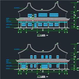 CAD 图纸-上天竺法喜讲寺建筑施工图