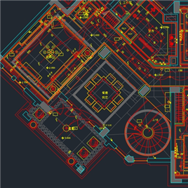 CAD图纸-杭州綠城新綠園B-3A(Y)戶型(銀白豪華)