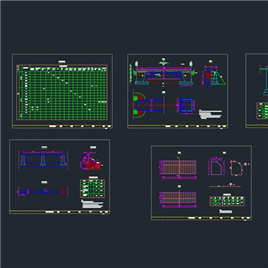 CAD图纸-25m石拱桥施工图