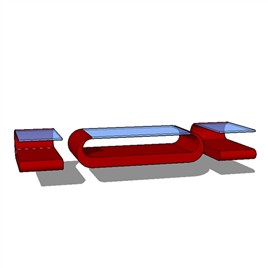 室内草图大师SU茶几模型