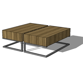 室内草图大师SU茶几模型