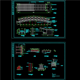 CAD图纸-枫桥设计图
