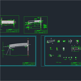 CAD图纸-钢结构连桥