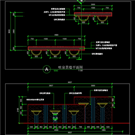 CAD图纸-景观桥