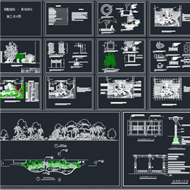 CAD图纸-某小区环境施工图
