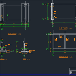 CAD图纸-平桥施工图