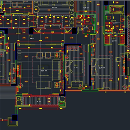 CAD图纸-深圳香蜜湖示範單位-B1型样板间施工图