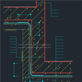 CAD图纸防水节点大样图集 28个