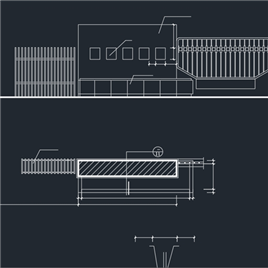 CAD图纸-大门围墙