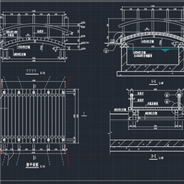 CAD图纸-小桥施工图