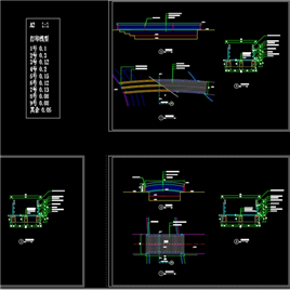 CAD图纸-园桥大样图