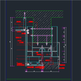 CAD图纸-详细的外装节点