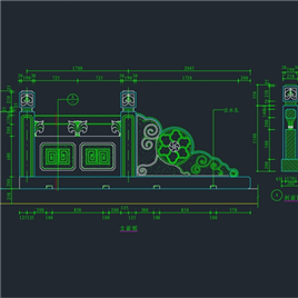 CAD图纸-护栏详图