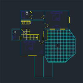 CAD图纸-多种别墅户型平面图