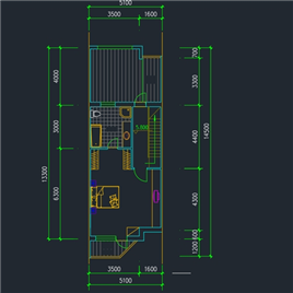 CAD图纸-北京天地人居联排别墅CAD方案