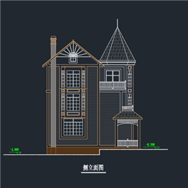 CAD图纸-多种别墅户型建筑图
