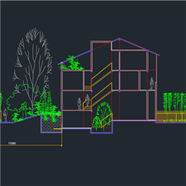 CAD图纸-创意英国三期别墅区规划及单体设计方案（北京正东）