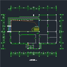 CAD图纸-办公别墅建施图