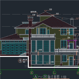 CAD图纸-K型别墅施工图