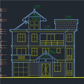 CAD图纸-别墅方案