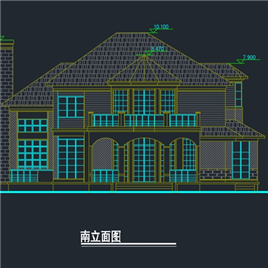 CAD图纸-别墅3