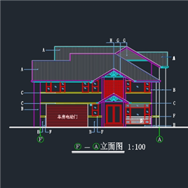 CAD图纸-别墅01