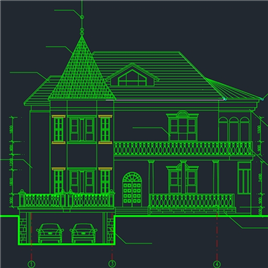 CAD图纸-别墅建筑图