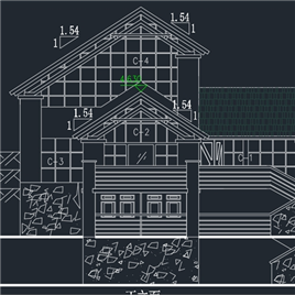 CAD图纸-别墅建筑设计图纸