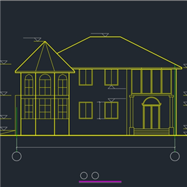 CAD图纸-别墅建筑结构图纸