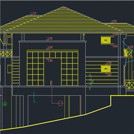 CAD图纸-别墅建筑方案图
