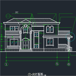 CAD图纸-别墅设计全套图