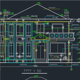 CAD图纸-别墅设计建筑图纸