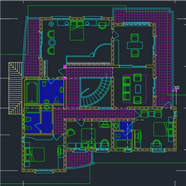 CAD图纸-别墅设计方案图