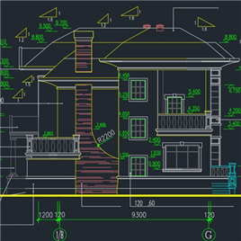 CAD图纸-别墅设计方案全套图
