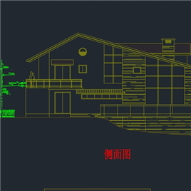 CAD图纸-别墅设计方案213