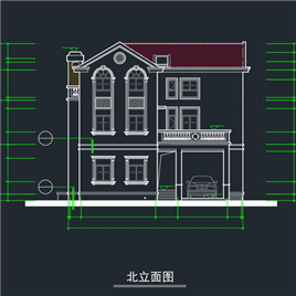 CAD图纸-别墅设计方案2
