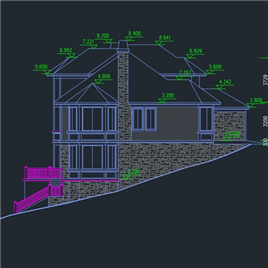 CAD图纸-别墅设计方案