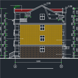CAD图纸-别墅设方案图纸