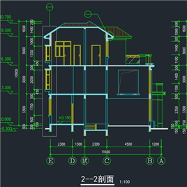 CAD图纸-别墅全套建施图