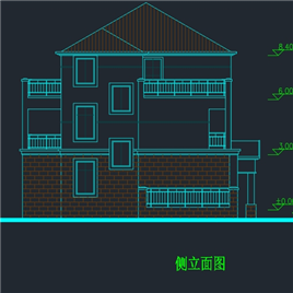 CAD图纸-别墅区详细规划设计方案