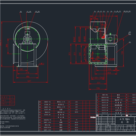 CAD图纸-4-72风机图纸
