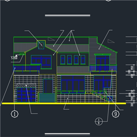 CAD图纸-别墅型设计施工图